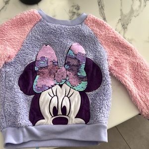 Disney brand sequence pull over kids sweater